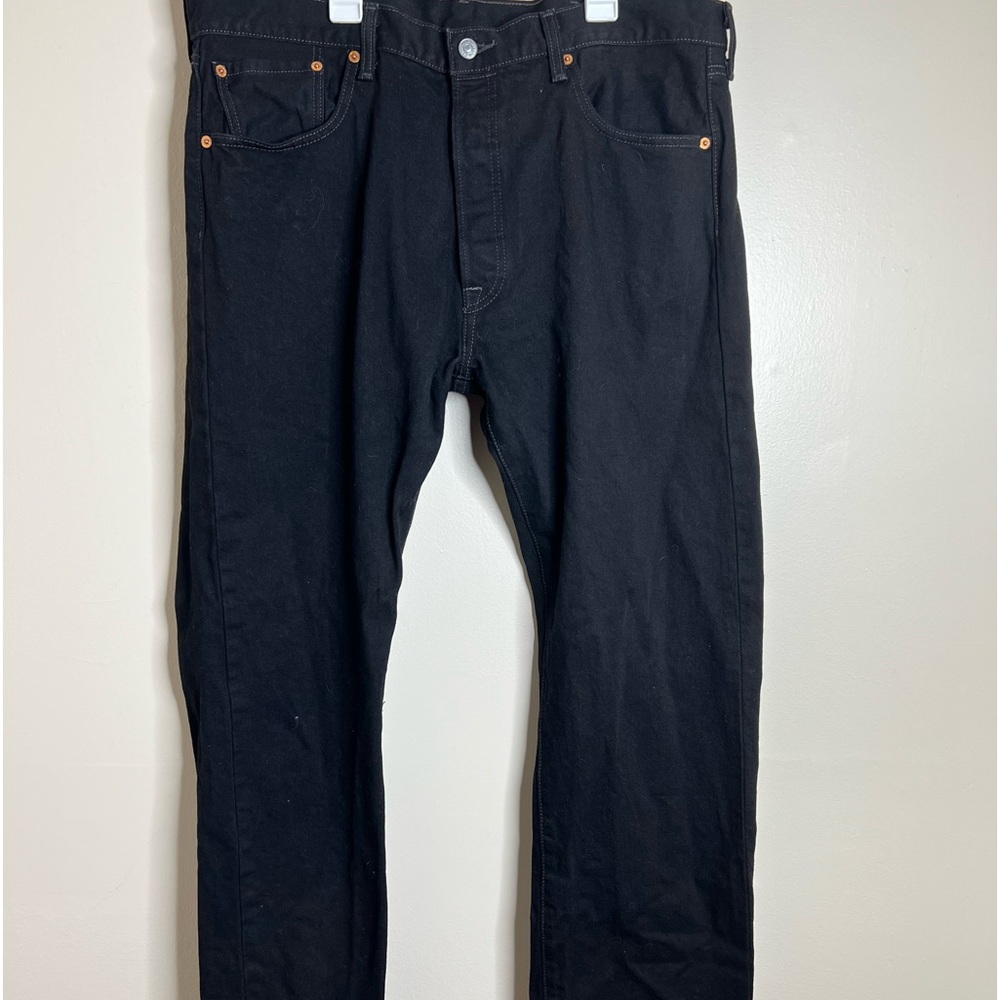 Levi’s 501 straight leg jeans men’s size 38x34 black